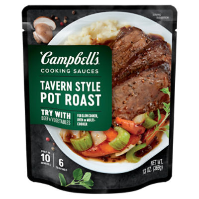 Campbell's Tavern Style Pot Roast Cooking Sauces, 13 oz ShopRite