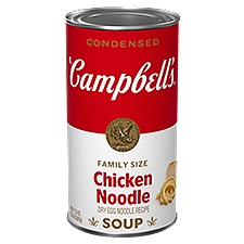 Campbell's Condensed Family Size Chicken Noodle Soup, 22.4 oz. Can, 22.4 Ounce