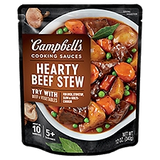 Campbell's Hearty Beef Stew Cooking Sauces, 12 oz