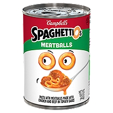 Campbells SpaghettiOs Meatballs Pasta, 15.6 oz