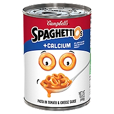 Campbell's SpaghettiOs +Calcium Pasta in Tomato & Cheese Sauce, 15.8 oz