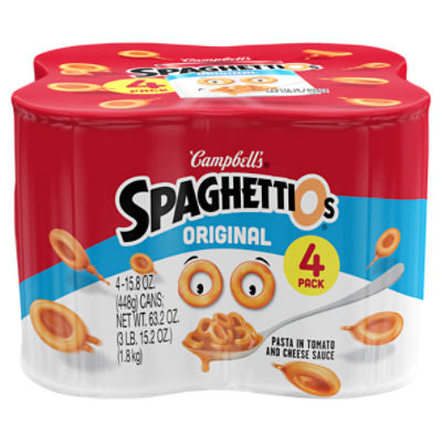 SpaghettiOs Canned Pasta with Franks, 15.6 oz Can 