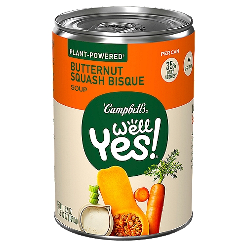 Campbell's Well Yes! Butternut Squash Bisque Soup, 16.2 oz