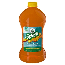 V8 Splash Mango Peach Flavored Juice Beverage, 96 fl oz Bottle