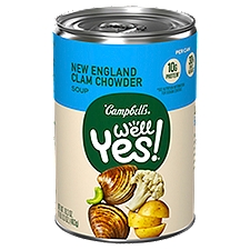 Campbell's Well Yes! New England Clam Chowder, , 16.3 Ounce