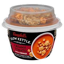Campbell's Slow Kettle Style Creamy Tomato with a Crunch, 7.44 Ounce