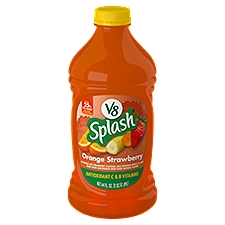V8 Splash  Juice, Orange Strawberry, 64 Fluid ounce