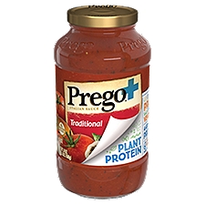 Prego+ Traditional Plant Protein Italian Sauce, 24 oz