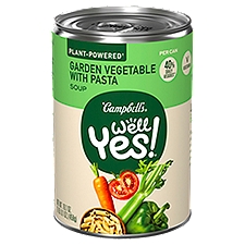 Campbell's Well Yes! Garden Vegetable with Pasta, Soup, 16.1 Ounce