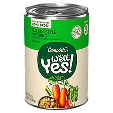 Campbell's Well Yes! Italian-Style Wedding, Soup, 16.1 Ounce
