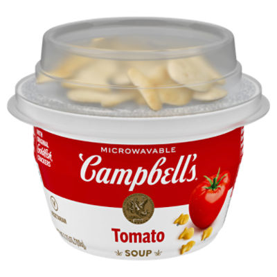 Campbell's with Original Goldfish Crackers Tomato Soup, 7.35 oz