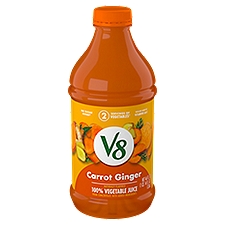 V8 Carrot Ginger, 100% Vegetable Juice, 46 Fluid ounce