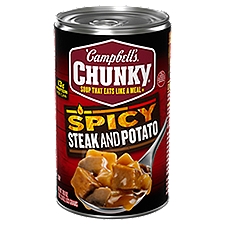 Campbell's Chunky Spicy Steak and Potato, Soup, 18.8 Ounce