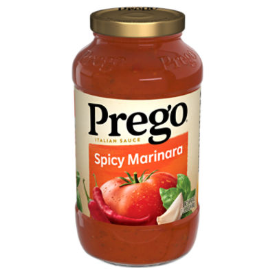 Prego Spicy Marinara Italian Sauce, 24 oz, 24 Ounce