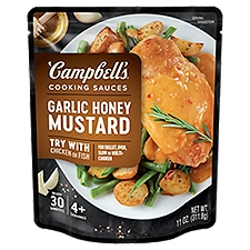 Campbell's Cooking Sauces Garlic Honey Mustard Cooking Sauces, 11 oz, 11 Ounce