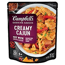 Campbell's Cooking Sauces Creamy Cajun, Sauce, 11 Ounce