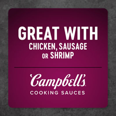 4 Campbell's Cooking Sauces Creamy Cajun For Skillet Oven Slow