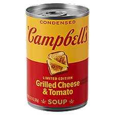 Campbell's Condensed Grilled Cheese & Tomato Soup, 10.75 oz Can, 10.75 Ounce