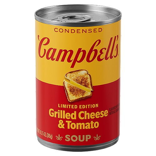 Campbell's Condensed Grilled Cheese & Tomato Soup, 10.75 oz Can