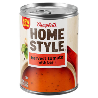 Campbell's Homestyle Harvest Tomato Soup With Basil, 16.3 ounce Can