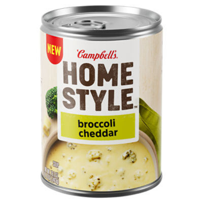 Campbell's Homestyle Broccoli Cheddar Soup, 16.3 oz Can