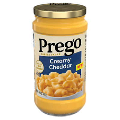 Prego Creamy Cheddar Cheese Sauce, 14.5 oz