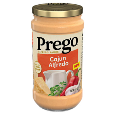 Prego Cajun Alfredo Sauce, 14.5 oz