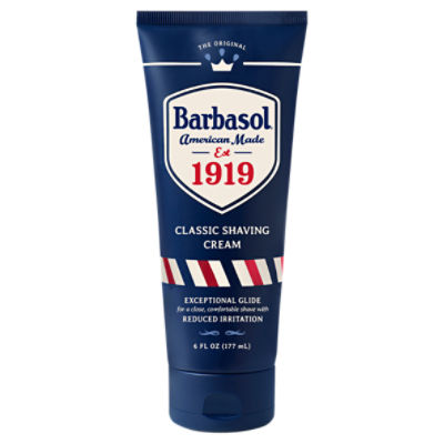 Barbasol Classic Shaving Cream, 6 fl oz, 6 Fluid ounce
