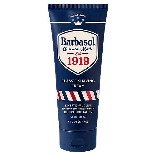 Barbasol Classic Shaving Cream, 6 fl oz