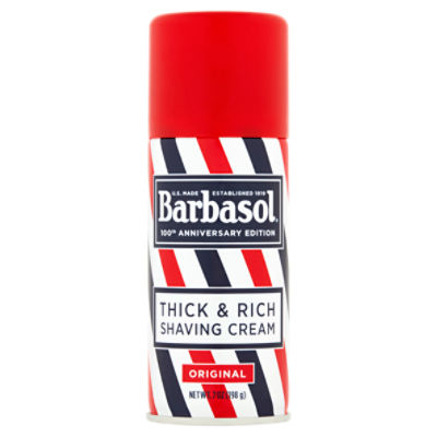 Barbasol Original Thick & Rich Shaving Cream 100th Anniversary Edition