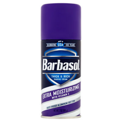 Barbasol Thick & Rich Extra Moisturizing Shaving Cream, 7 oz