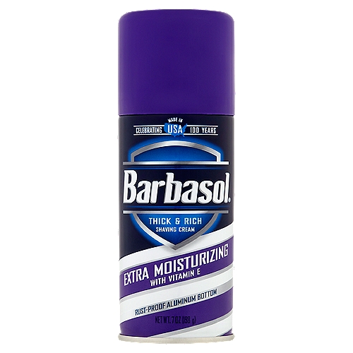 Barbasol Thick & Rich Extra Moisturizing Shaving Cream, 7 oz