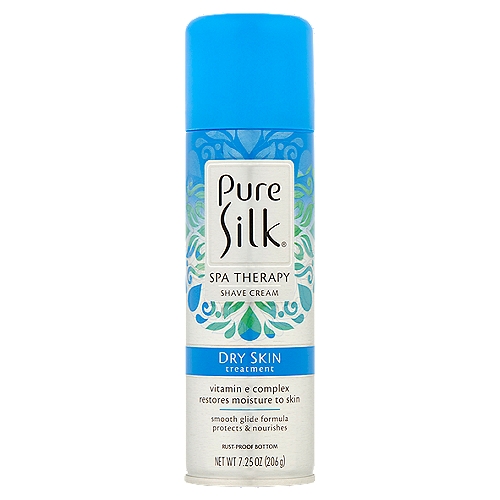 Pure Silk Spa Therapy Dry Skin Treatment Shave Cream, 7.25 oz