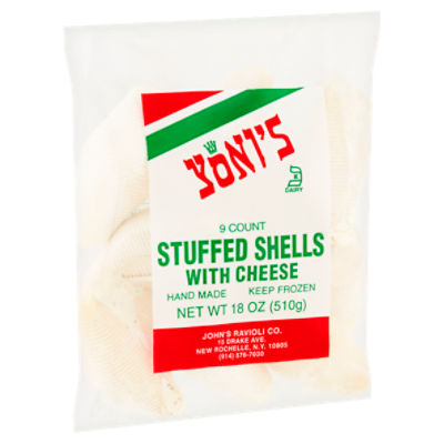 John's Stuffed Shells With Cheese, 18 oz