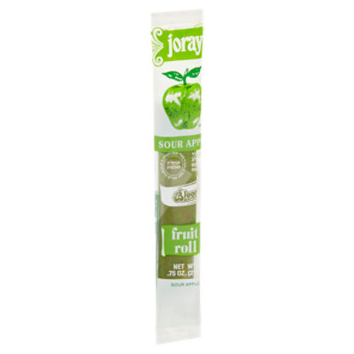 Joray Sour Apple Fruit Roll, 75 oz