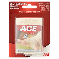 ACE™ Brand Self-Adhering Elastic Bandage, 3 in., Beige, 1/Pack, 1 Each