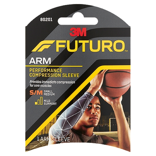 FUTURO™ Performance Compression Arm Sleeve, Small / Medium