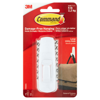 Command Brand General Purpose Large Utility, Hook