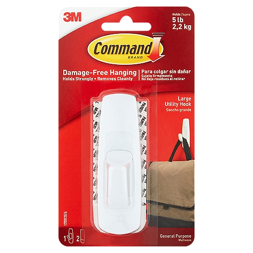 Command Brand General Purpose Large Utility Hook
