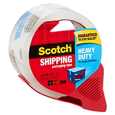 Scotch Heavy Duty Shipping Packaging Tape, 1.88 in x 38.2 yd