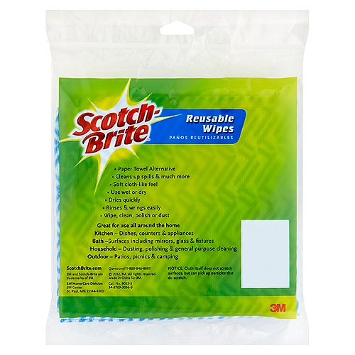 Scotch-Brite® Reusable Wipes