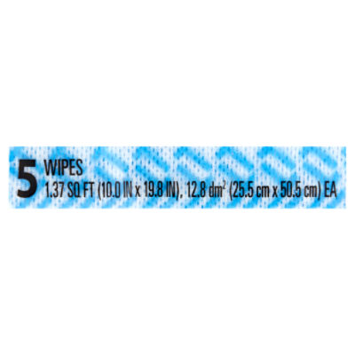 Scotch Brite Wipes, Reusable, 5 Pack - 5 wipes