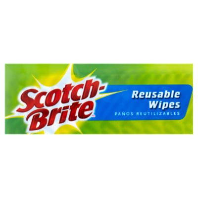 Scotch-Brite Reusable Cleaning Wipes, 60 Count, Value Pack