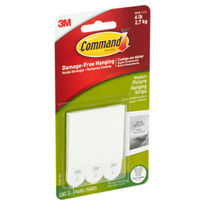 Save on Command Damage-Free Hanging Picture Hanging Strips Small/Medium  Order Online Delivery