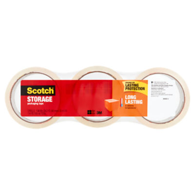 Scotch® Long Lasting Storage Packaging Tape, 1.88 in x 38.2 yd