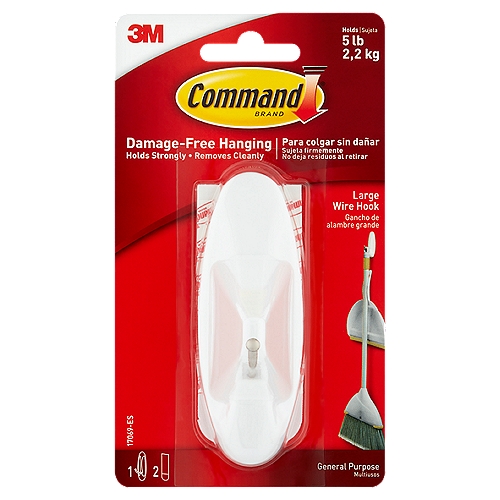 Command Brand General Purpose Large Wire Hook