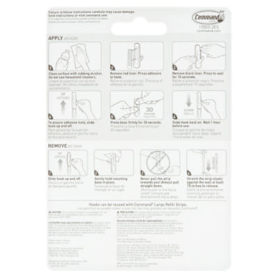 FAQ - Command Strips, Hooks, and Mounts by 3M - Equipment, Tools