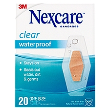 Nexcare Adhesive Bandages - Water Proof, 20 Each