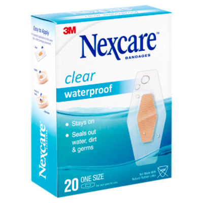 Nexcare™ Waterproof Bandages, 20 ct., One Size - The Fresh Grocer