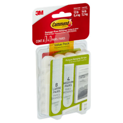 Command™ Medium Picture Hanging Strips